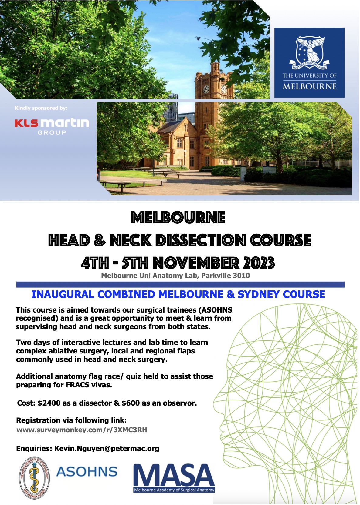 Melbourne Head and Neck Dissection Course